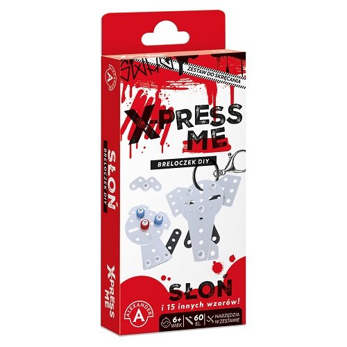 X-Press Me Breloczek DIY - Sloń