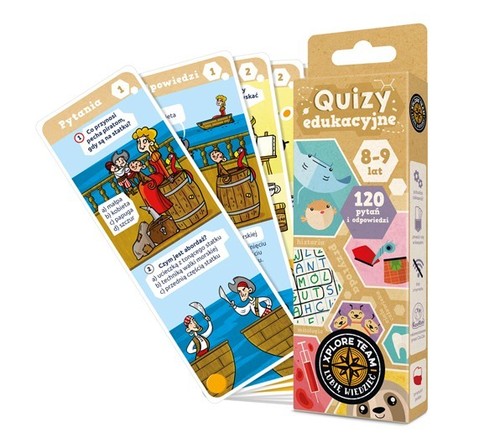 Xplore Team Quizy edukacyjne 8-9 lat
