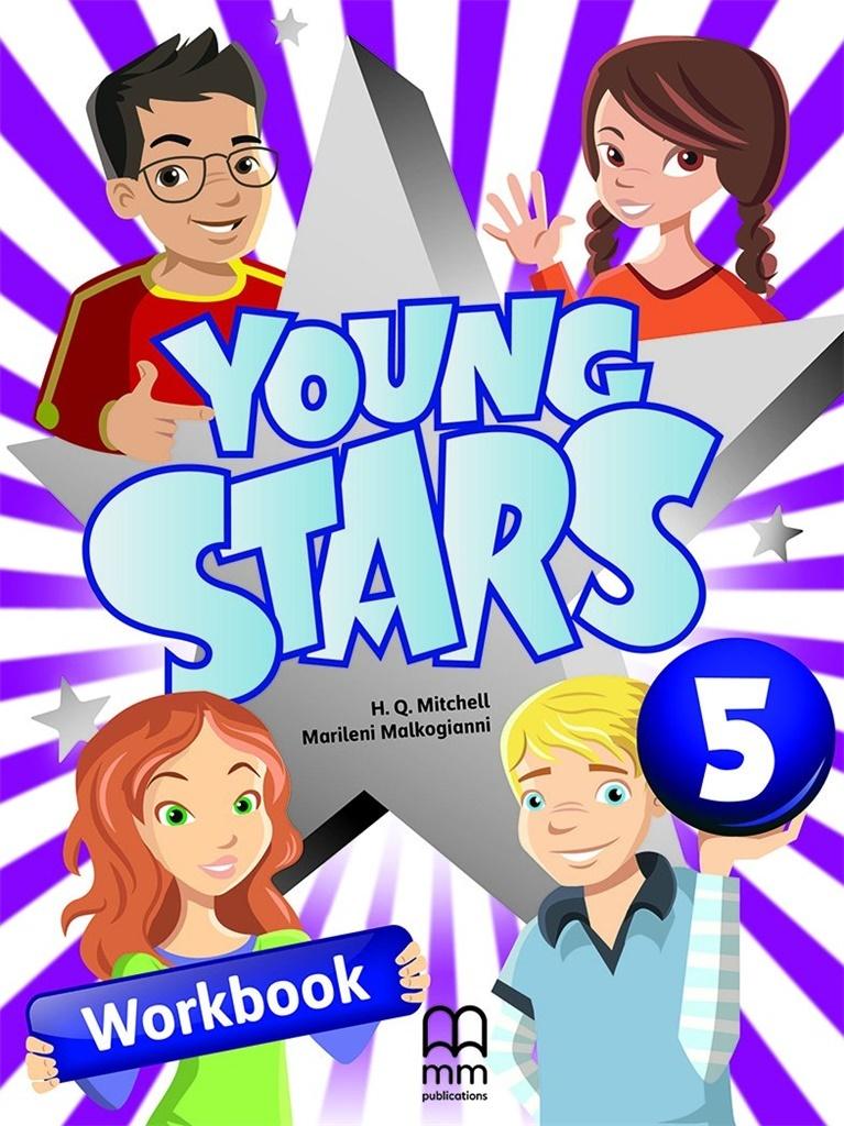 Young Stars 5 Workbook (Includes Cd-Rom)