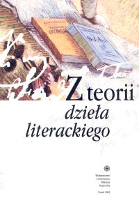 Z teorii dzieła literackiego