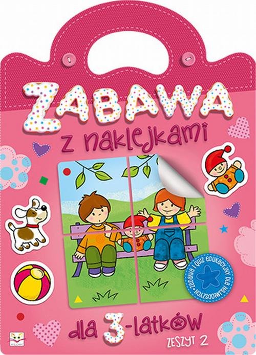 Zabawa z naklejkami dla 3-latków, Zeszyt 2