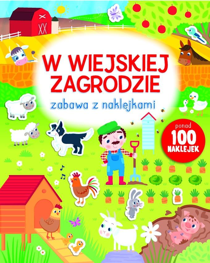Zabawa z naklejkami - w wiejskiej zagrodzie
