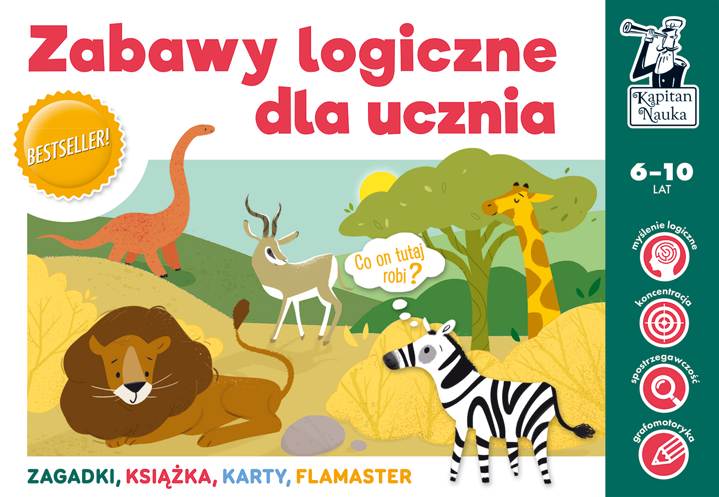 Zabawy logiczne dla ucznia Kapitan Nauka