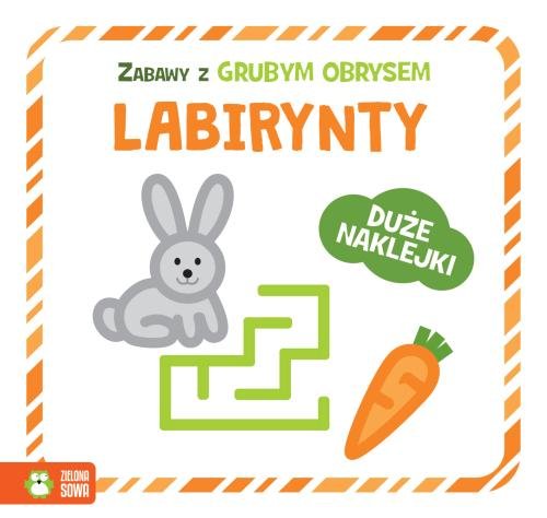 Zabawy z grubym obrysem Labirynty