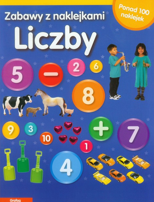 Zabawy z naklejkami Liczby