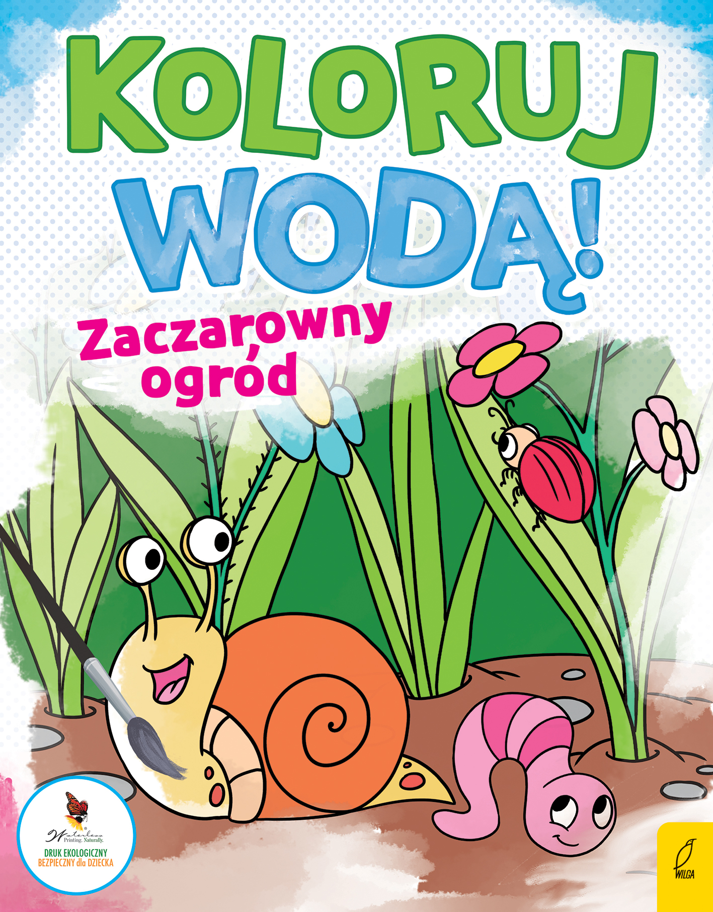 Zaczarowany ogród. Koloruj wodą