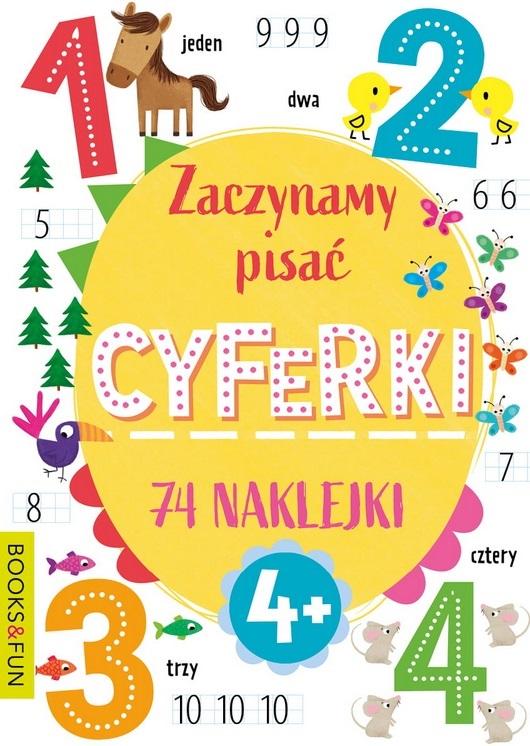 Zaczynamy pisać literki. 74 naklejki