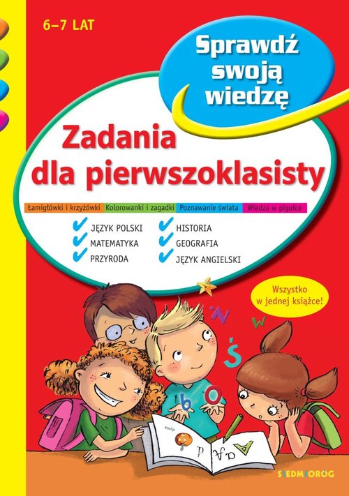 Zadania dla pierwszoklasisty 6-7 lat