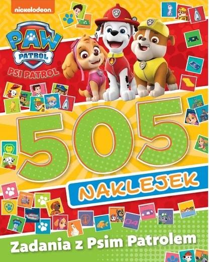 Zadania z Psim Patrolem Psi Patrol 505 naklejek. Część 2