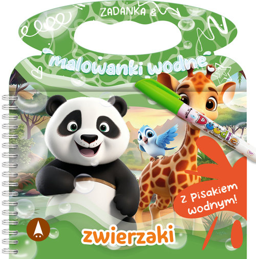 Zadanka & malowanki wodne Zwierzaki