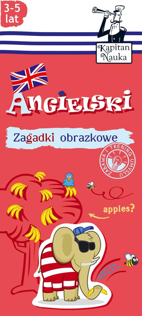 Zagadki obrazkowe Angielski 3-5 lat