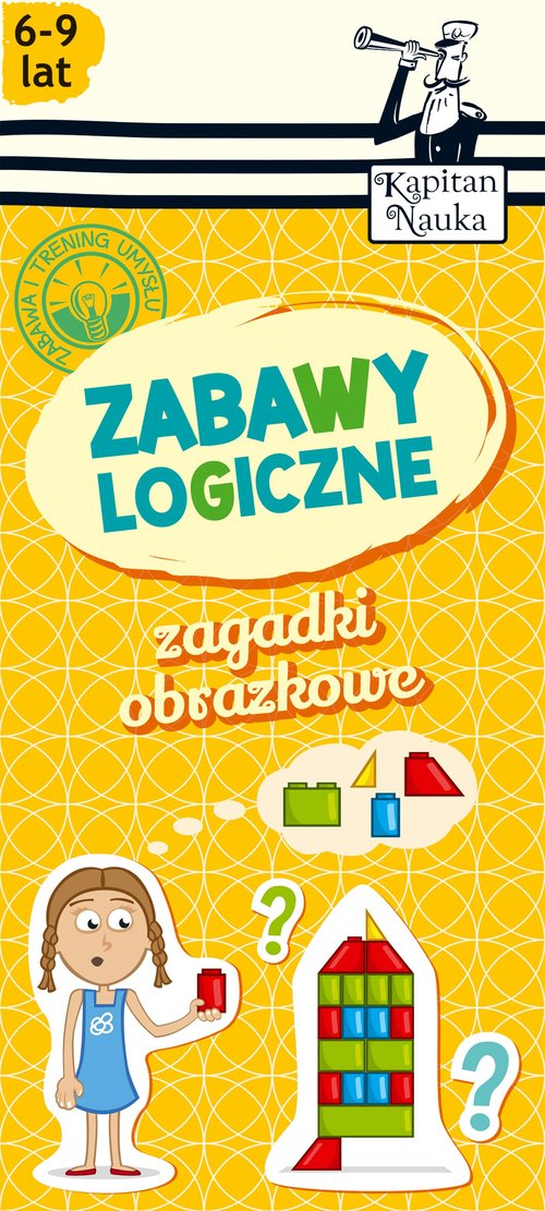 Zagadki obrazkowe Zabawy logiczne 6-9 lat