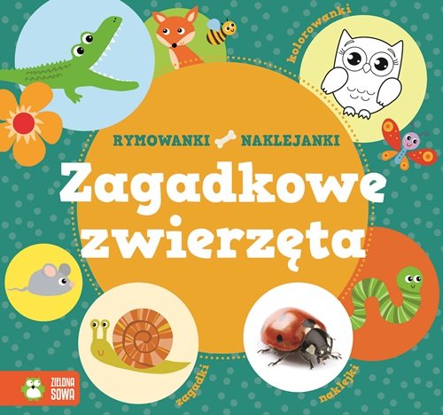 Zagadkowe zwierzęta Rymowanki-Naklejanki
