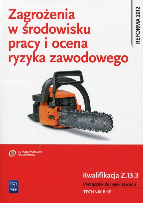 Zagrożenia w środowisku pracy i ocena ryzyka zawodowego. Kwalifikacja Z.13.3. Podręcznik. Nauczanie zawodowe - szkoła ponadgimnazjalna