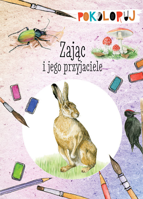 Zając i jego przyjaciele Pokoloruj