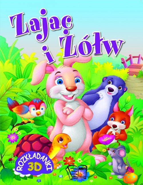 Zając i Żółw Rozkładanki 3D