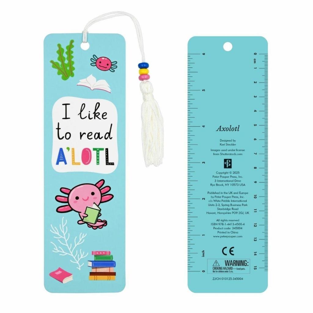 Zakładka do książki Aksolotl Peter Pauper Press