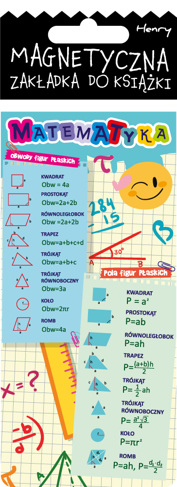 Zakładka magnetyczna edukacyjna Matematyka