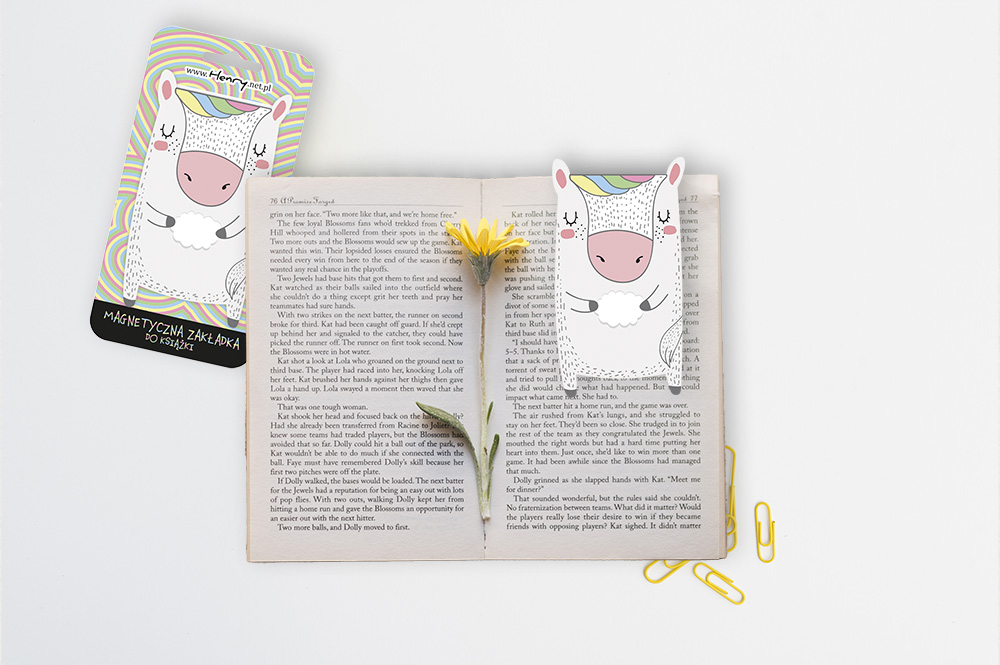 Zakładka magnetyczna Konik