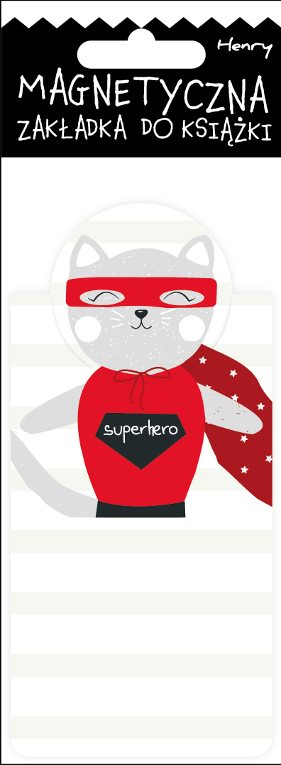Zakładka magnetyczna my superhero