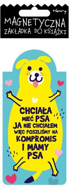 Zakładka magnetyczna nw pies