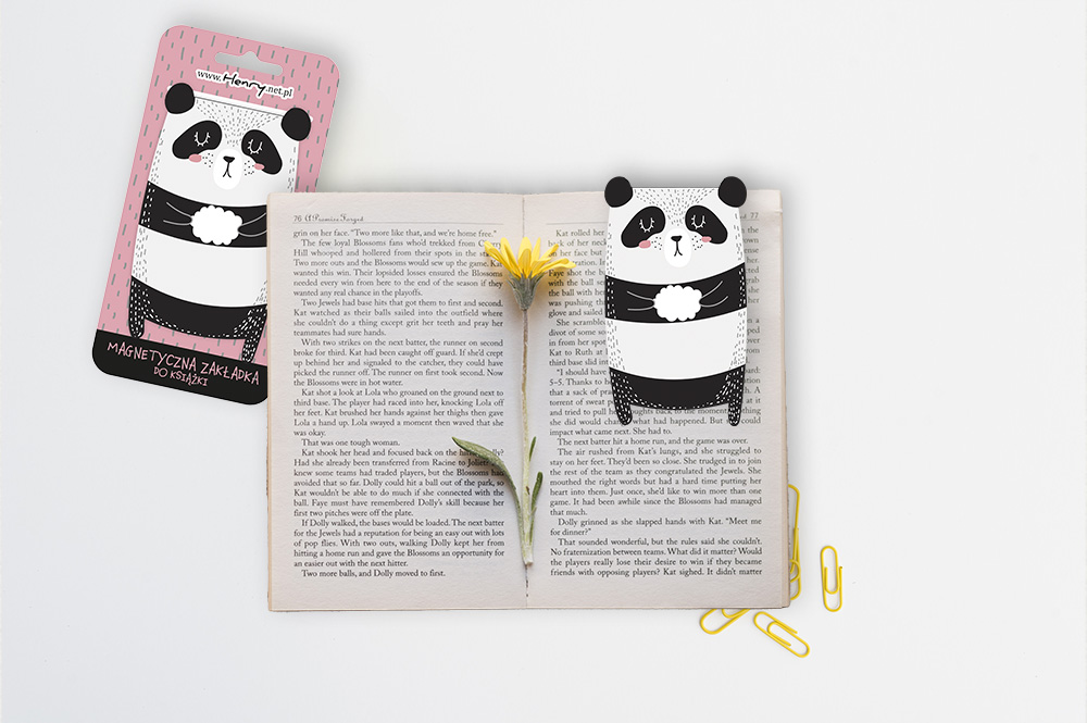 Zakładka magnetyczna Panda