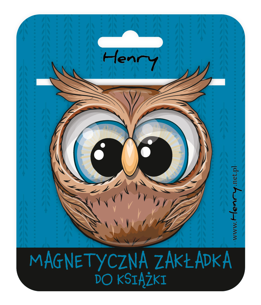Zakładka magnetyczna Sowa