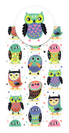 Zakładka magnetyczna Sówka