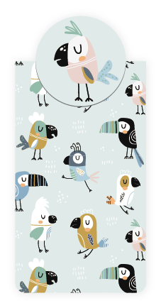 Zakładka magnetyczna Tukany