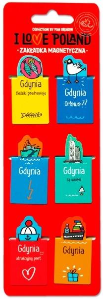 Zakładki magnetyczne ILP Gdańsk ILP-ZAK.S-GDY-01