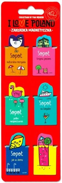 Zakładki magnetyczne ILP Sopot ILP-ZAK.S-SOP-01