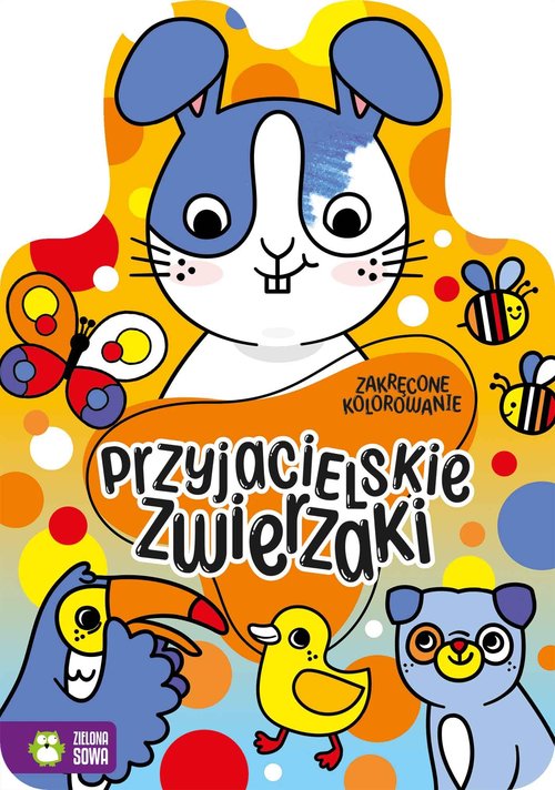 Zakręcone kolorowanie Przyjacielskie zwierzaki