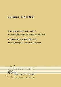 Zapomniane melodie na saksofon altowy lub...