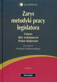 Zarys metodyki pracy legislatora