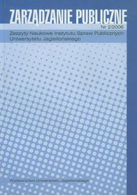Zarządzanie publiczne Nr 2/2006