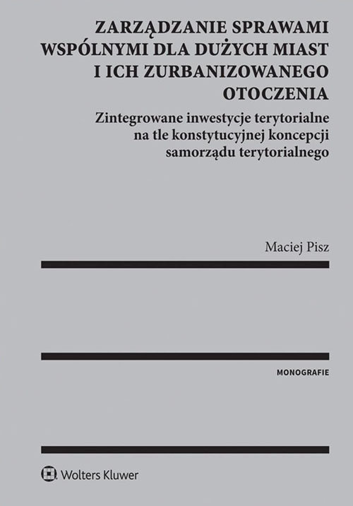 Zarządzanie sprawami wspólnymi dla dużych miast i ich zurbanizowanego otoczenia