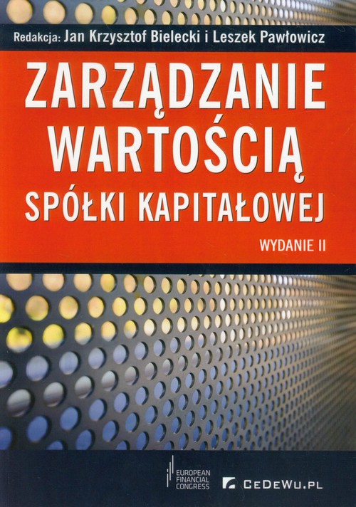 Zarządzanie wartością spółki kapitałowej