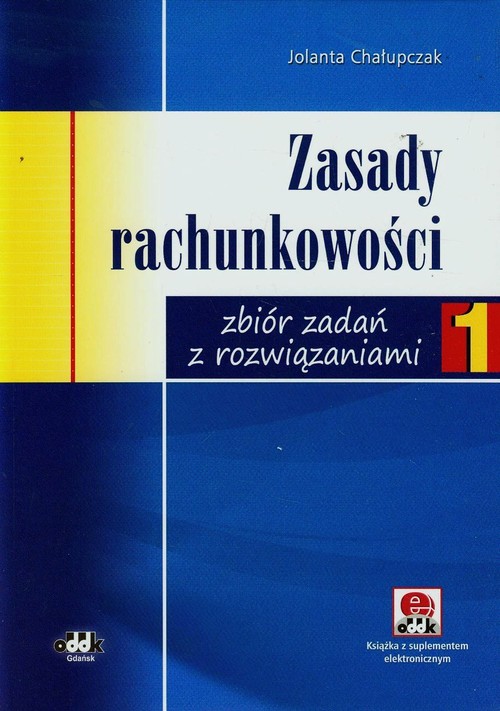 Zasady rachunkowości 1 zbiór zadań z rozwiązaniami