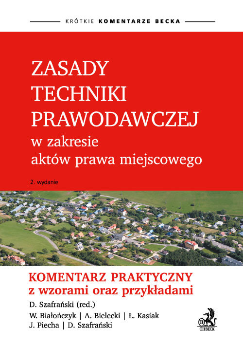 Zasady techniki prawodawczej w zakresie aktów prawa miejscowego
