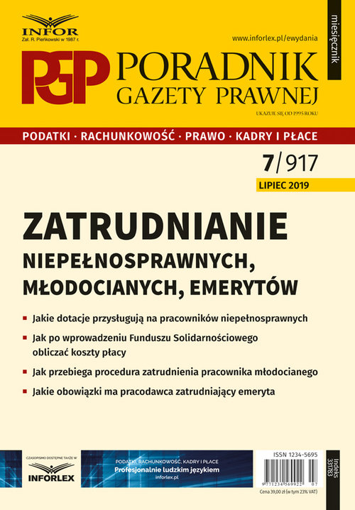 Zatrudnianie niepełnosprawnych,młodocianych,emerytów