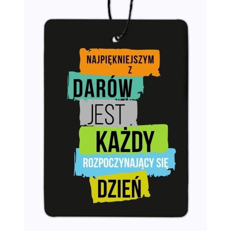 Zawieszka zapachowa - Najpiękniejszym - New car Cz