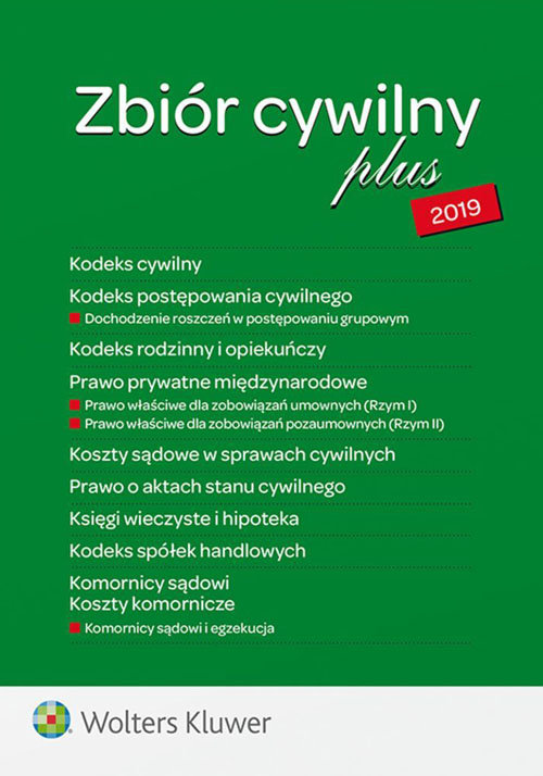 Zbiór cywilny Plus 2019