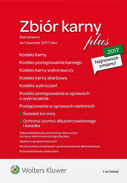 Zbiór karny 2017 PLUS