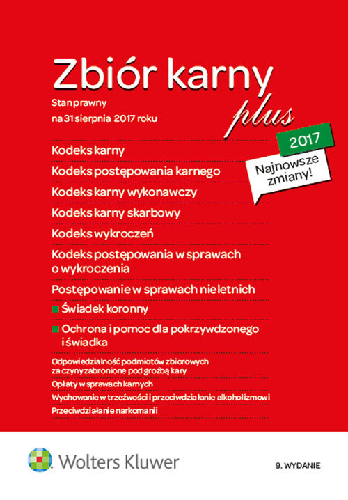 Zbiór karny 2017 PLUS