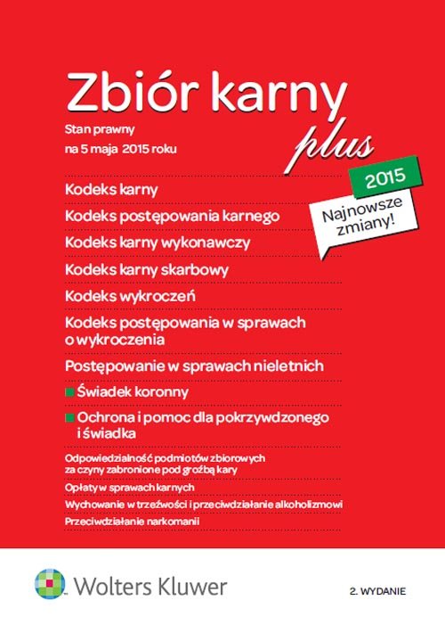 Kodeks karny plus 2015