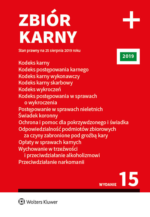 Zbiór karny PLUS 2019