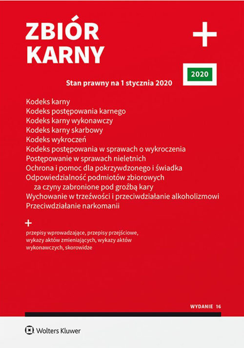Zbiór karny PLUS 2020