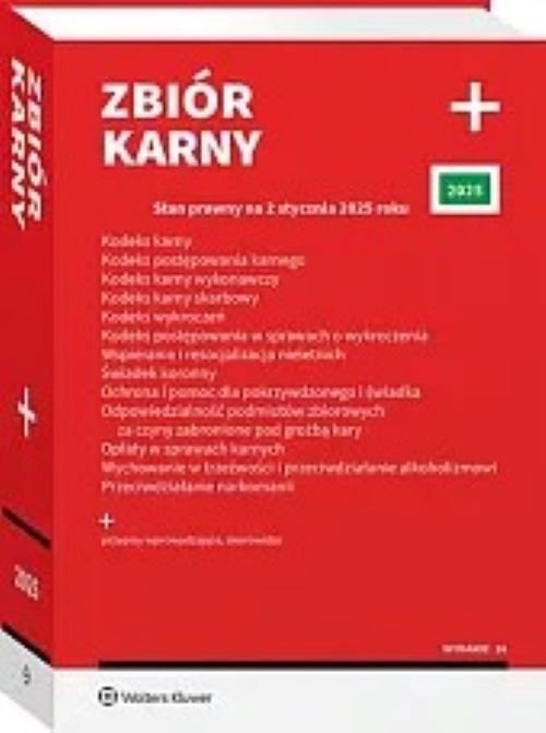 Zbiór karny PLUS Kodeks karny Kodeks postępowania karnego