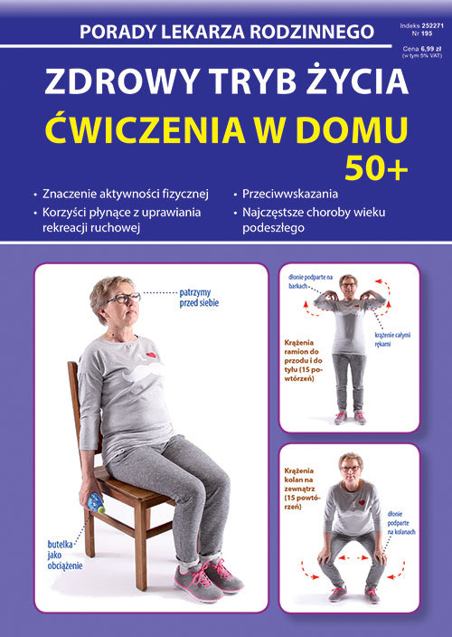 Zdrowy tryb życia Ćwiczenia w domu 50+