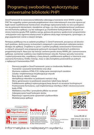 Zend Framework od podstaw. Wykorzystaj gotowe rozwiązania PHP do tworzenia zaawansowanych aplikacji internetowych